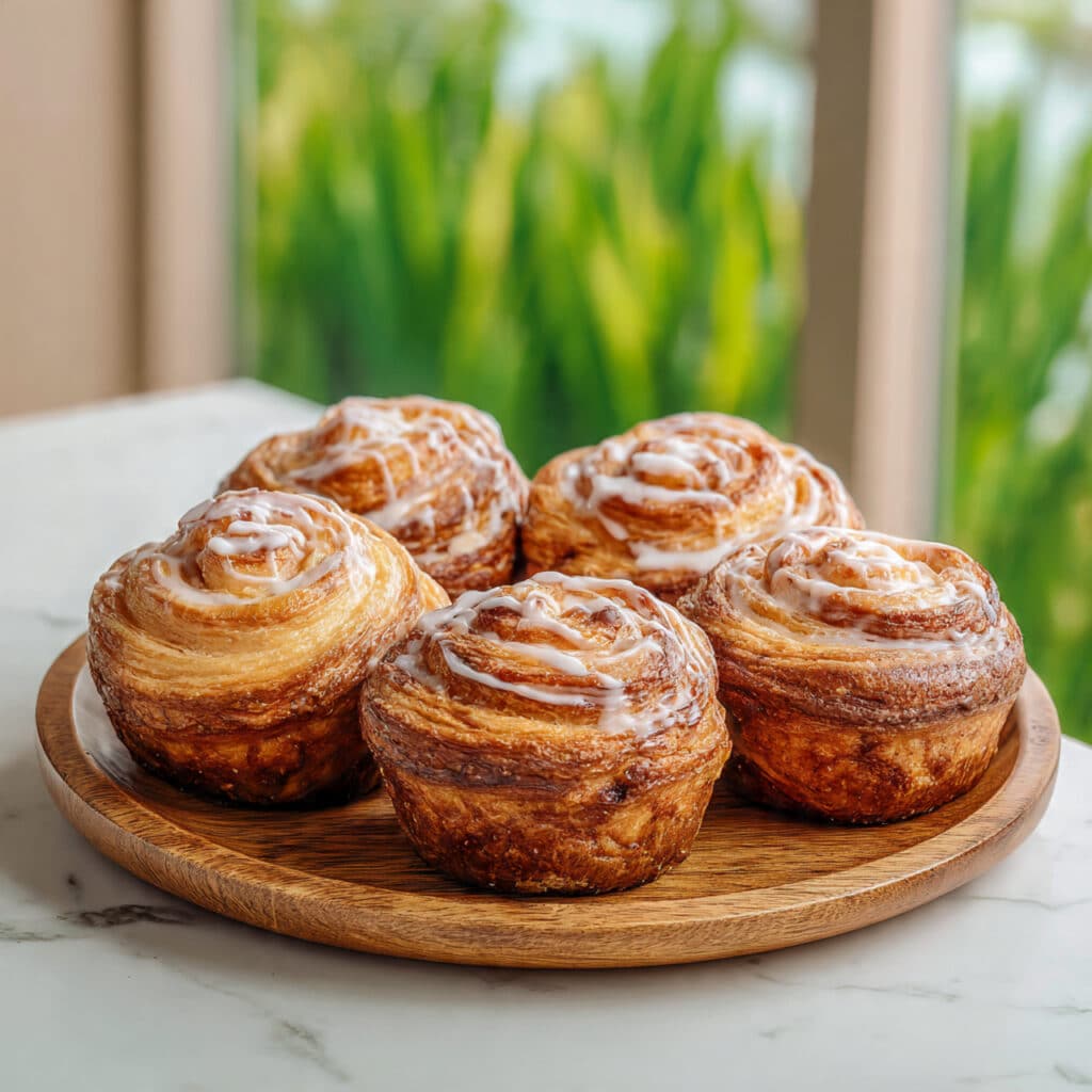 Peach Pie Cruffins Recipe: Flaky, Sweet, and Spiced Breakfast Pastry Recipe