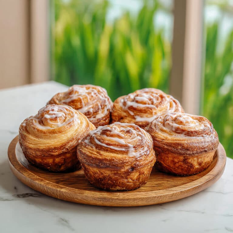 Peach Pie Cruffins Recipe: Flaky, Sweet, and Spiced Breakfast Pastry Recipe