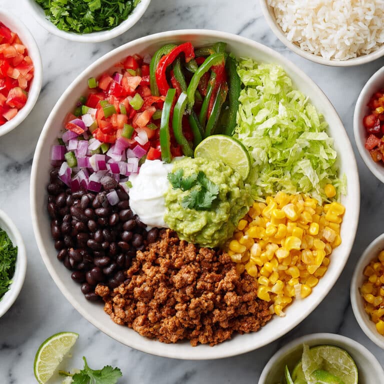 Ground Beef Burrito Bowl Recipe