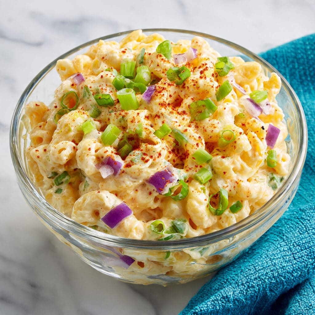 Deviled Egg Pasta Salad Recipe