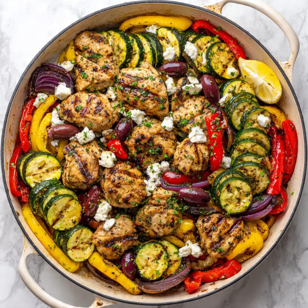 Mediterranean Chicken Stir Fry Recipe