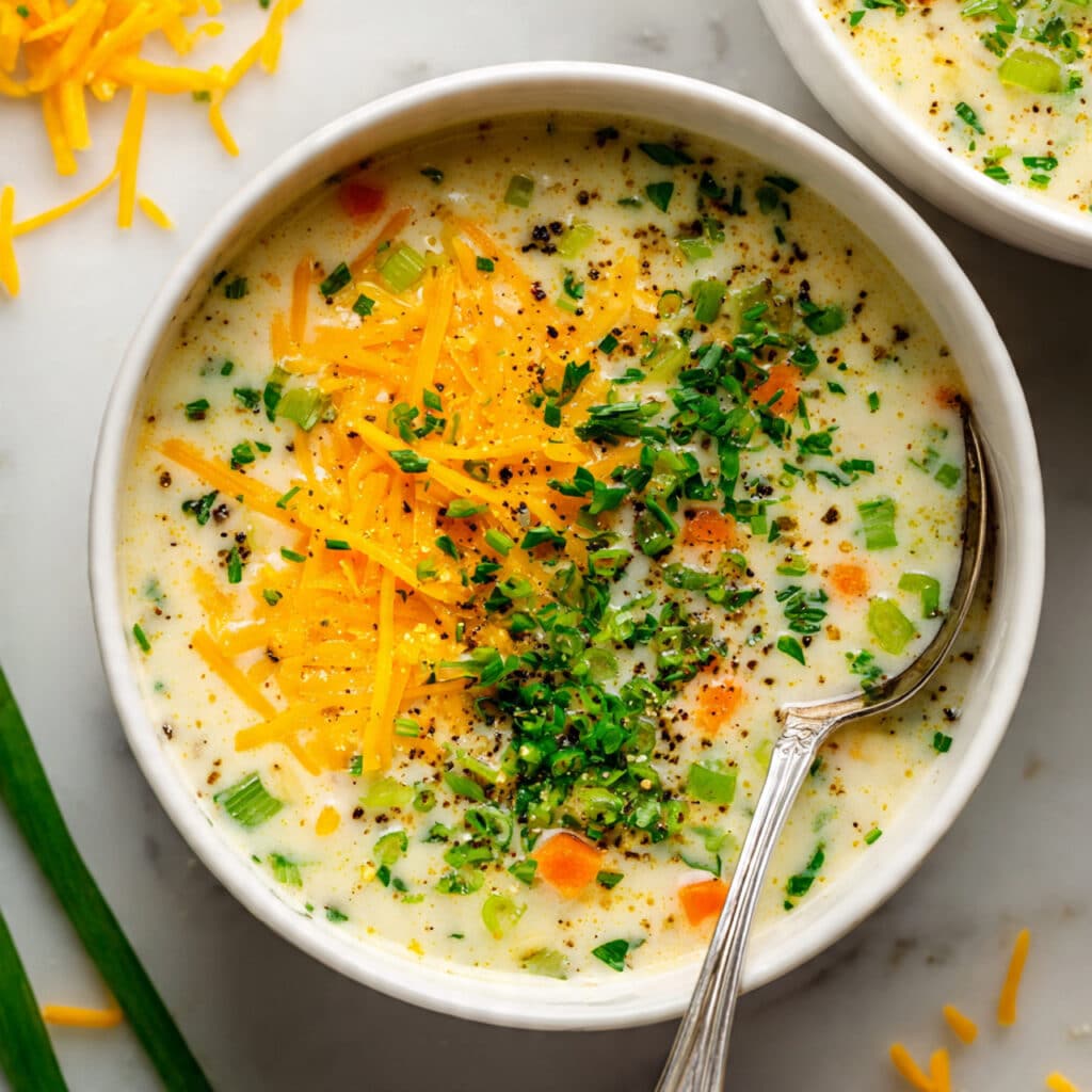 Creamy Potato Carrot Soup Recipe