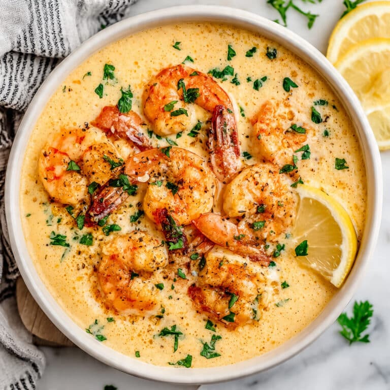 Creamy Garlic Shrimp Recipe