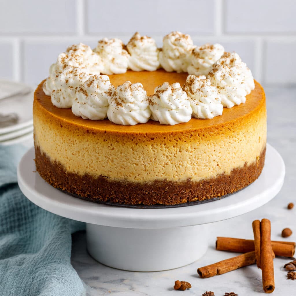 Easy Pumpkin Cheesecake Recipe