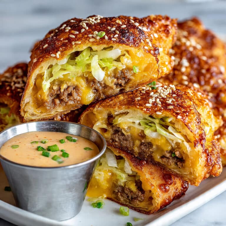 Big Mac Egg Rolls Recipe