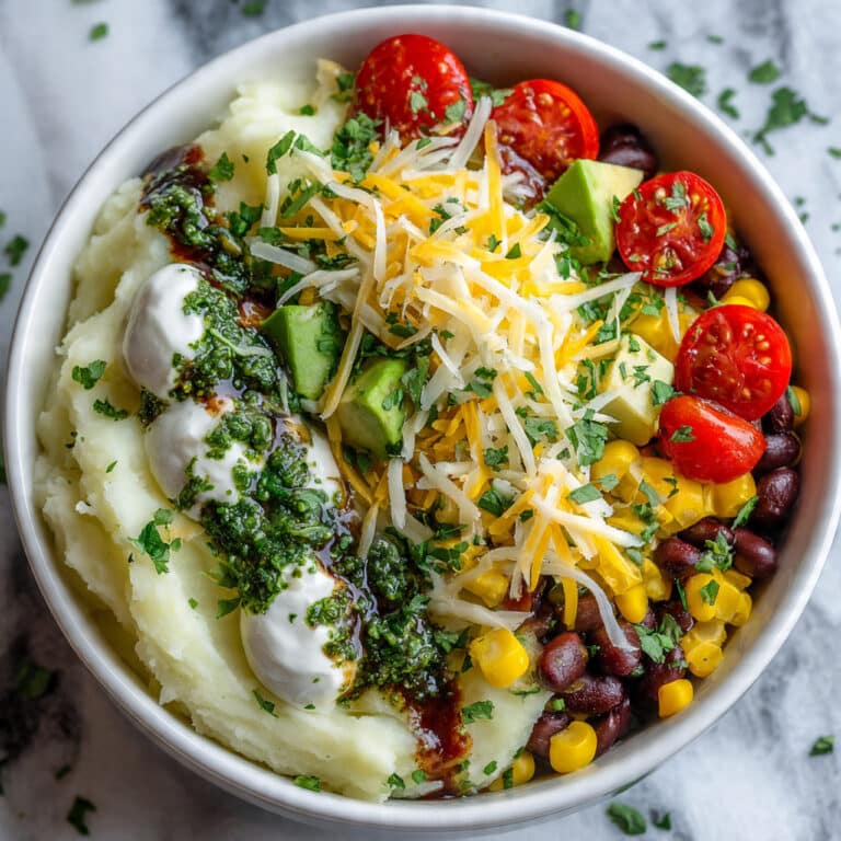 Loaded Potato Taco Bowl Recipe
