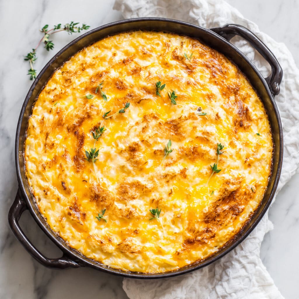 French Onion Chicken Macaroni and Cheese Recipe