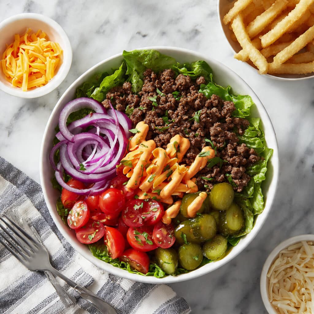 Burger Bowls with Special Sauce Recipe