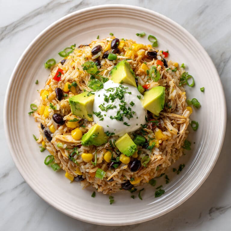 Easy Chicken Burrito Casserole Recipe