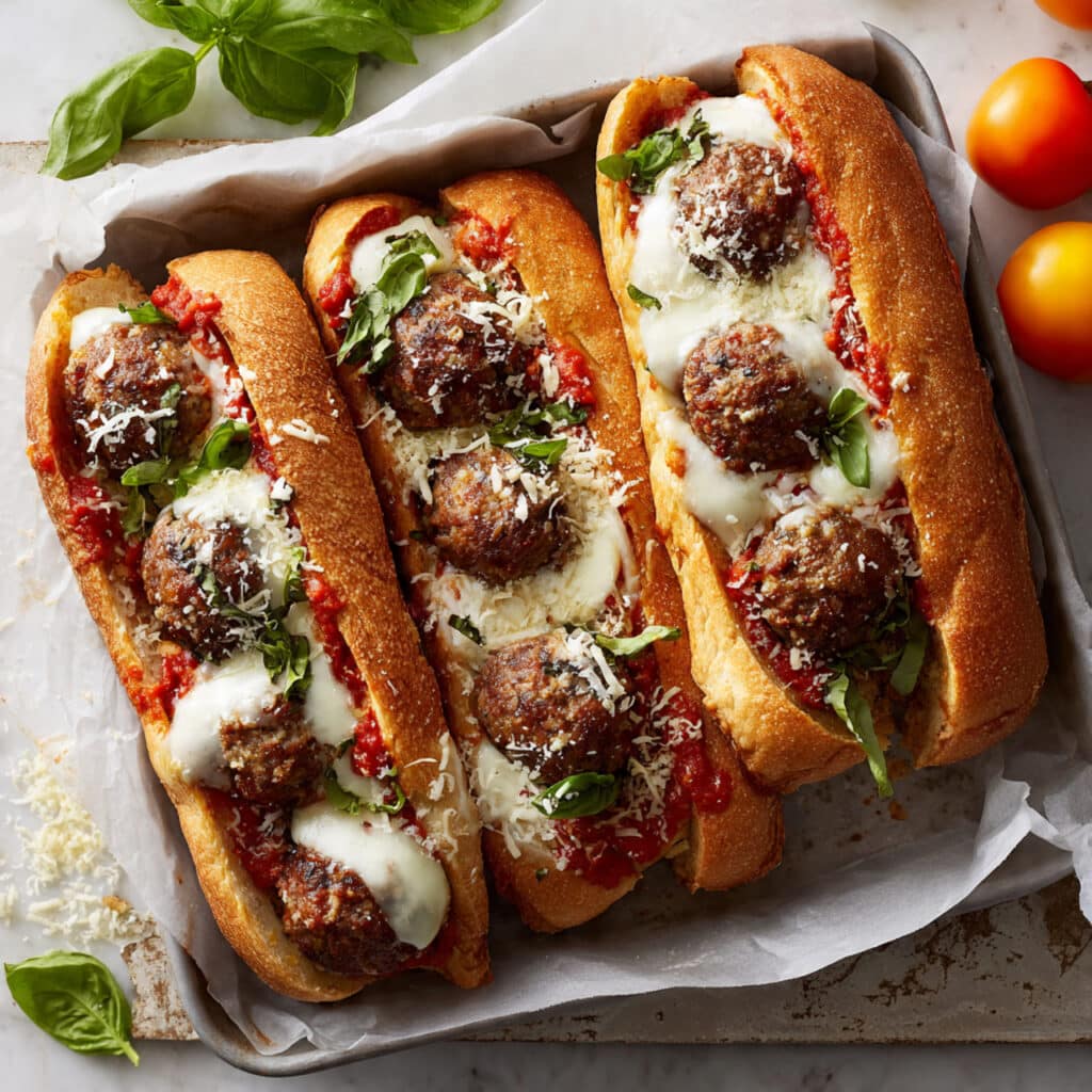 Italian Meatball Sandwiches Recipe