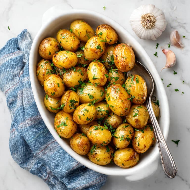 Garlic Butter Potatoes Recipe