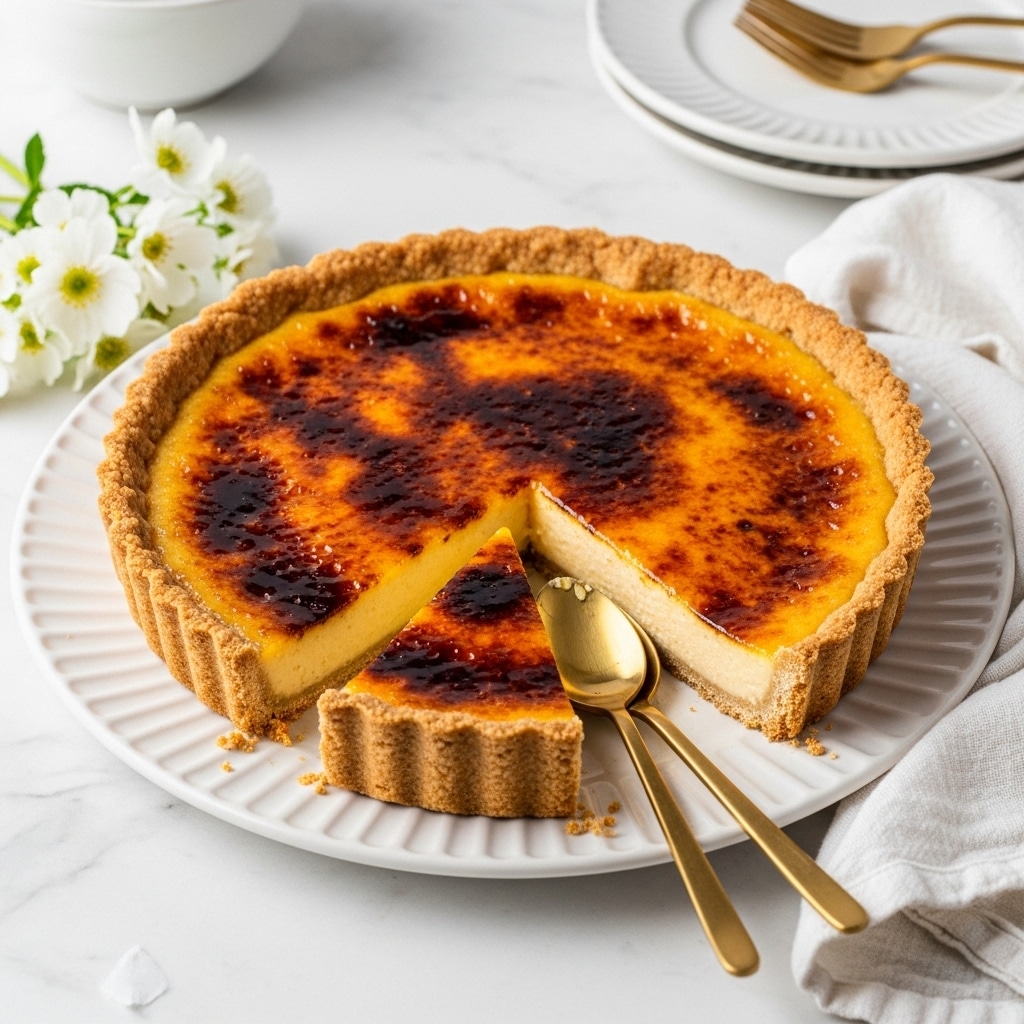 Earl Grey Crème Brûlée Tart Recipe