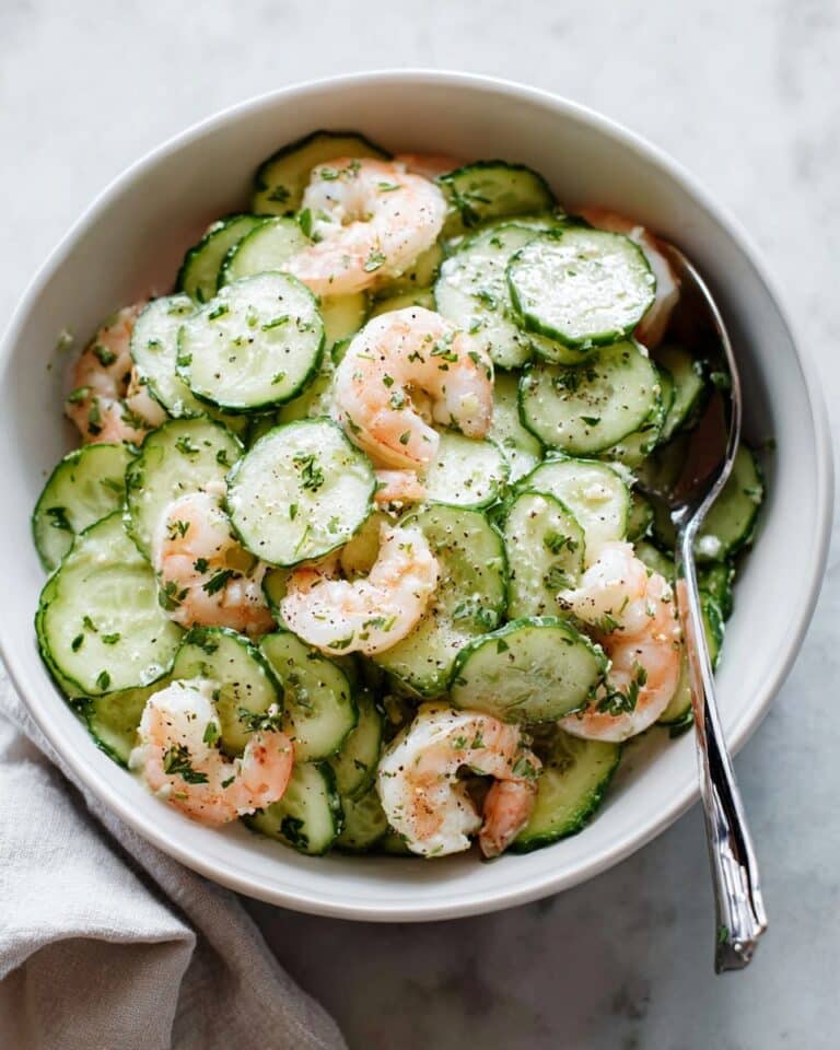 Refreshing Cucumber and Shrimp Salad Recipe