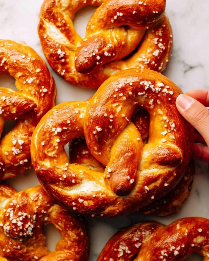 Buttery Soft Pretzels Recipe