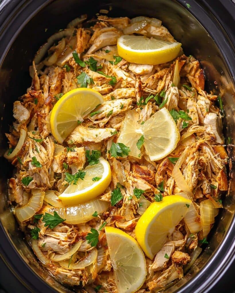 Dump and Go Slow Cooker Chicken Shawarma Recipe