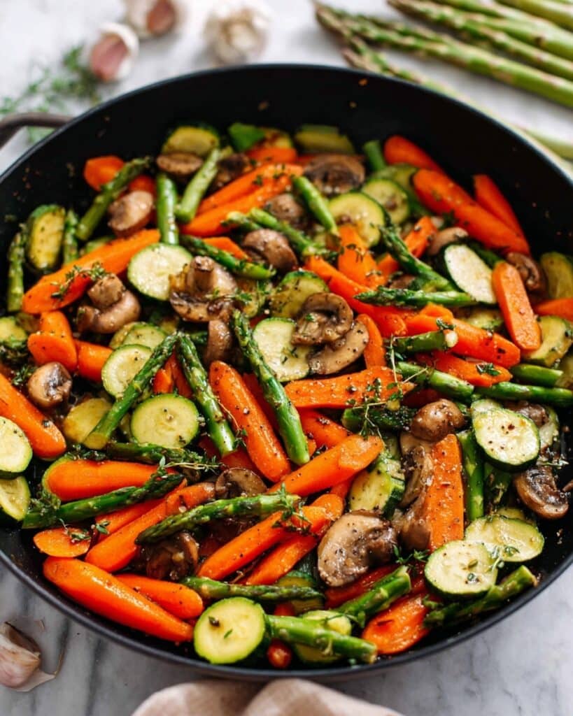 Simple Sautéed Vegetables Recipe
