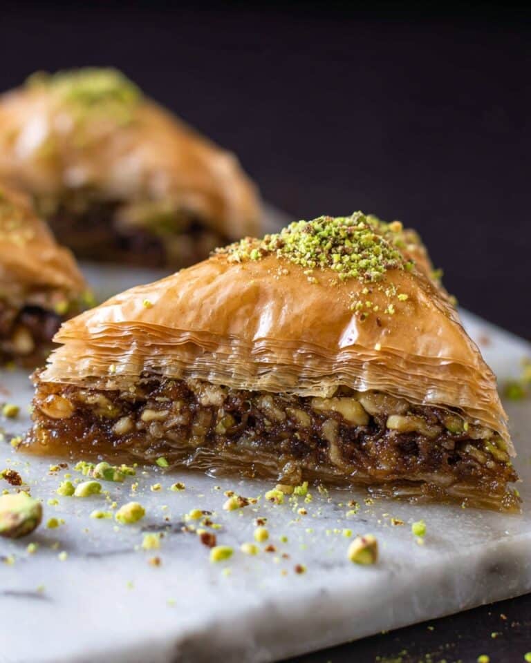 Family Secret Baklava Recipe with Honey-Soaked Phyllo and Nut Filling Recipe