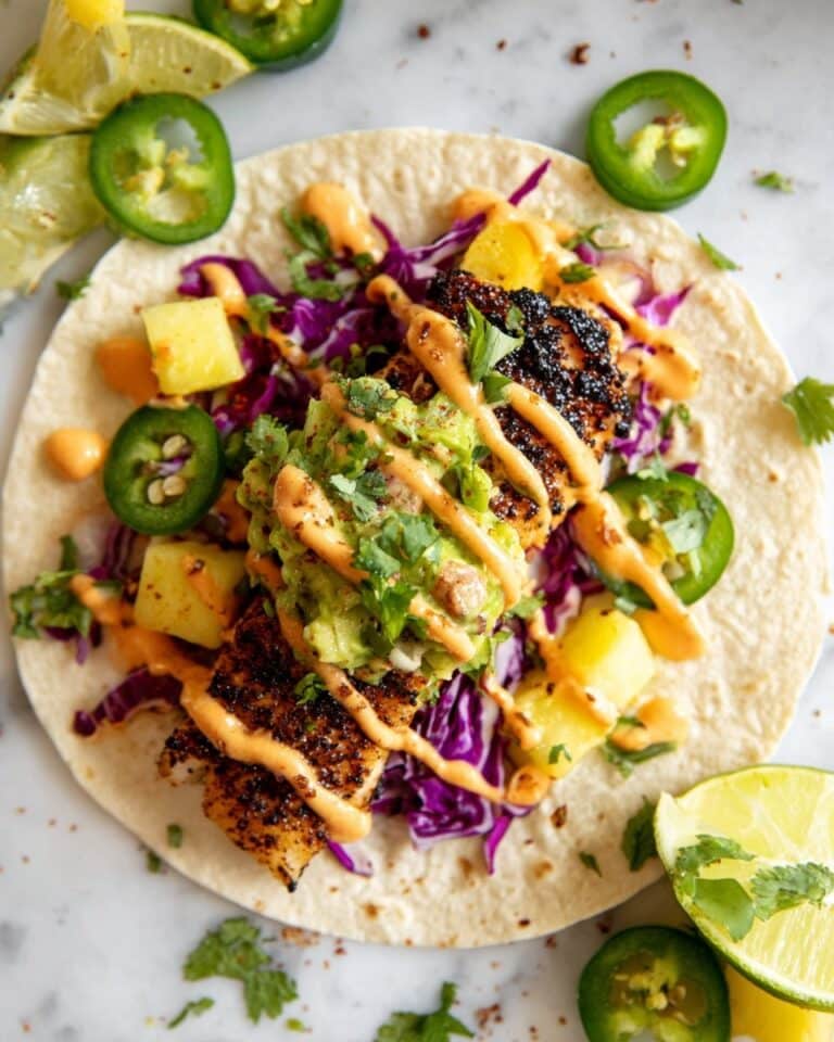 Salmon Tacos with Pineapple Avocado Salsa Recipe