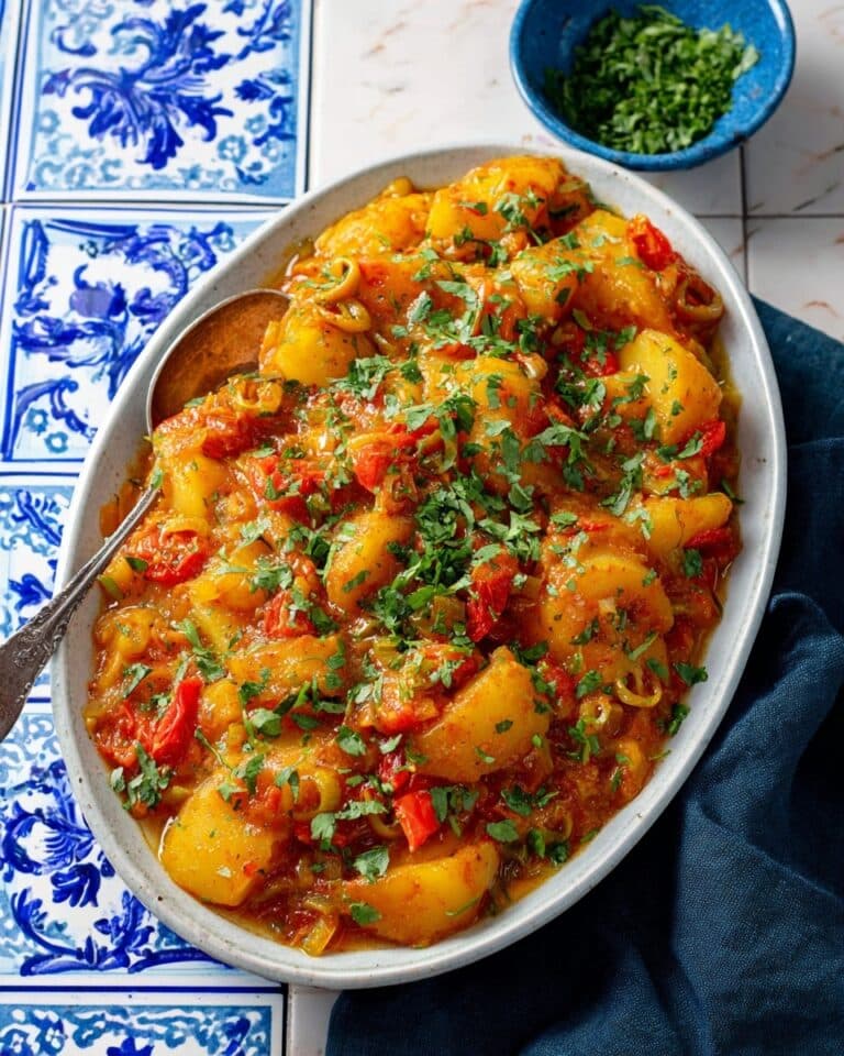 Dopiazeh Aloo (Persian Potato Curry) Recipe