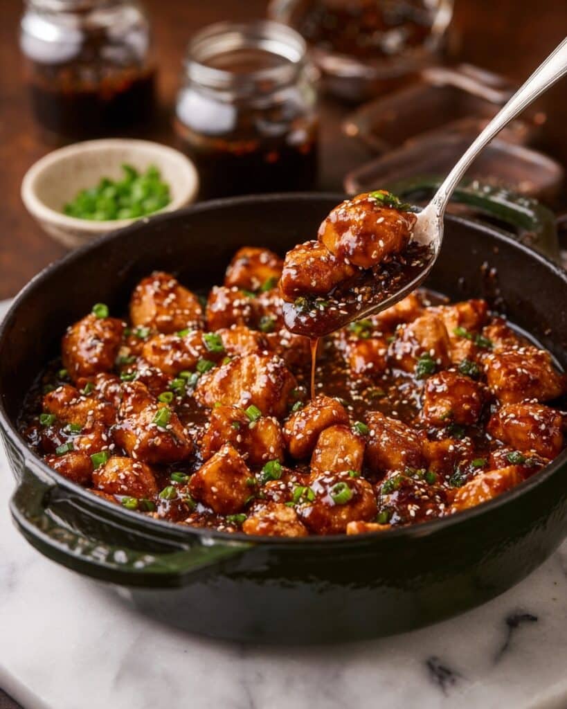 Bourbon Chicken Skillet Recipe