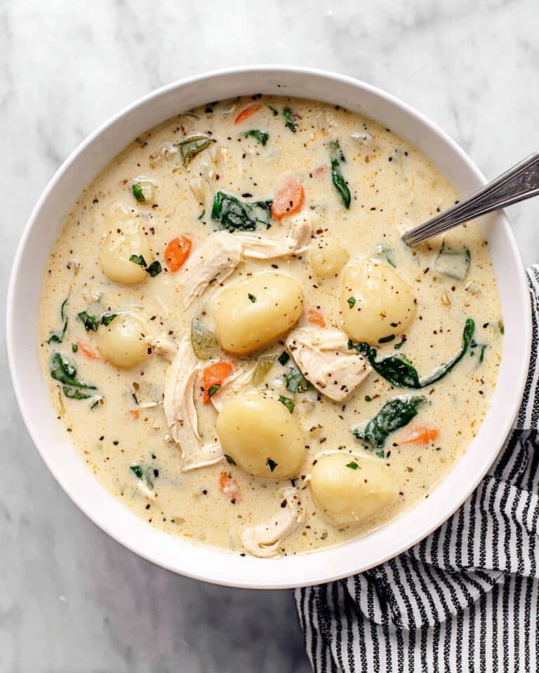 Olive Garden Chicken Gnocchi Soup Recipe
