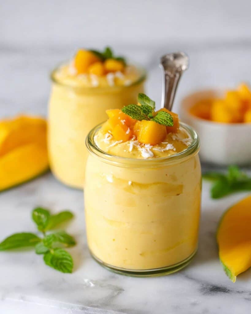 3-Ingredient Mango Mousse Recipe