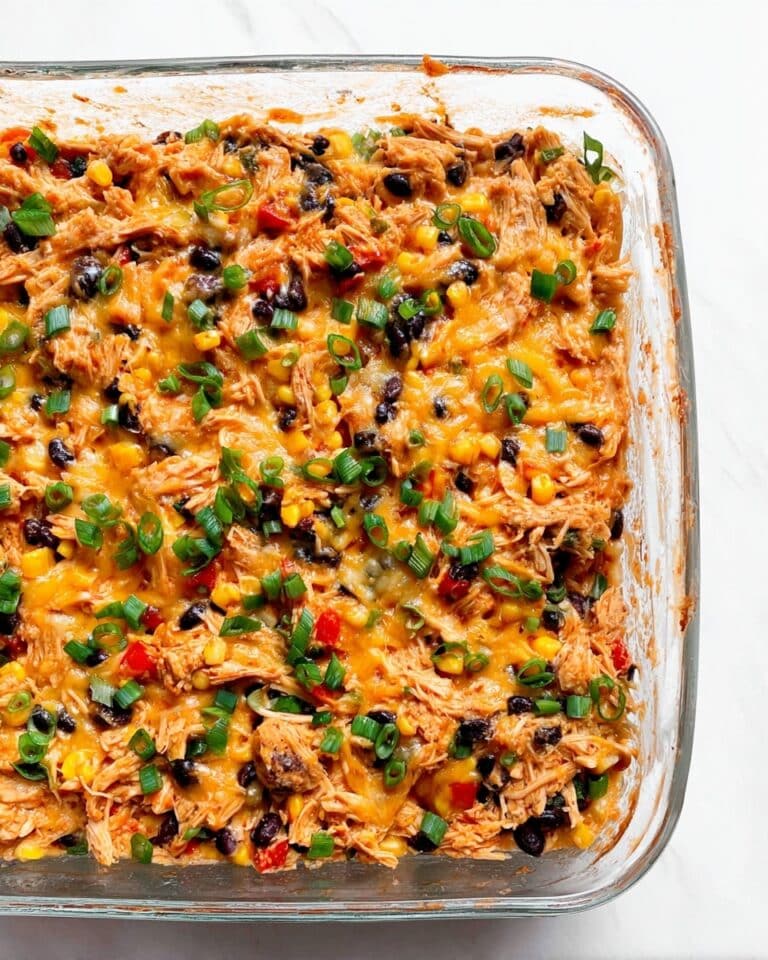 Cheesy Chicken Burrito Bake Recipe