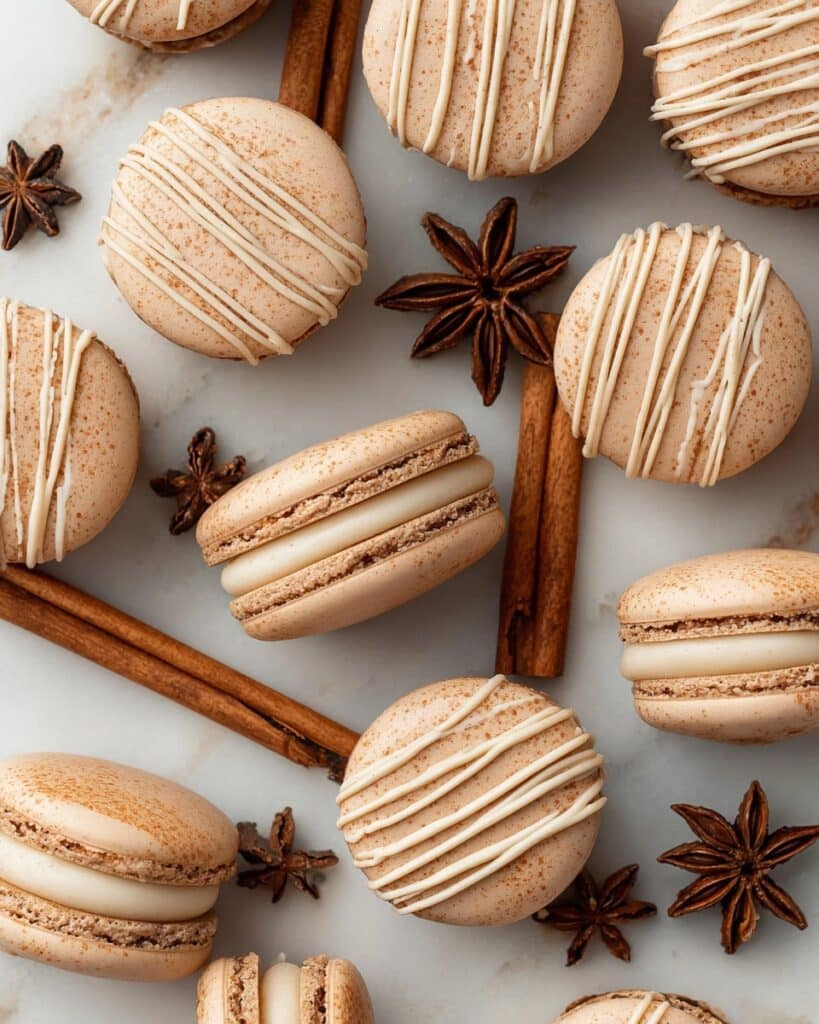 Chai Macarons with Brown Butter Chai Buttercream Recipe