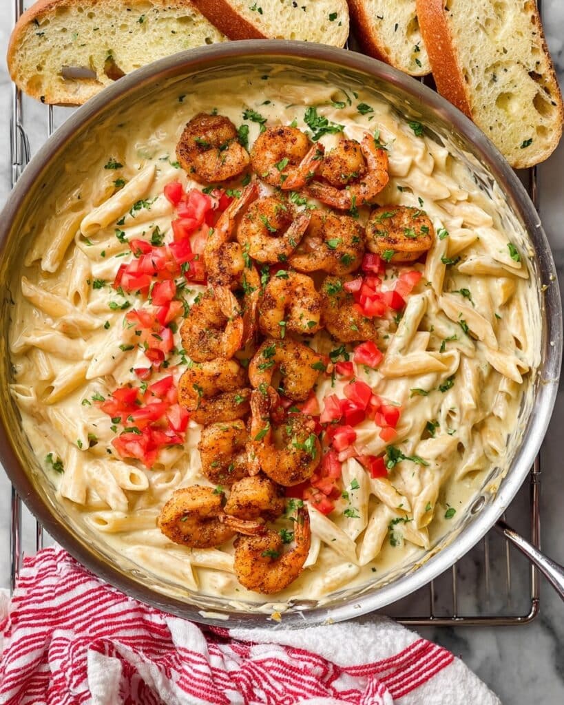 Creamy Cajun Shrimp Pasta Recipe