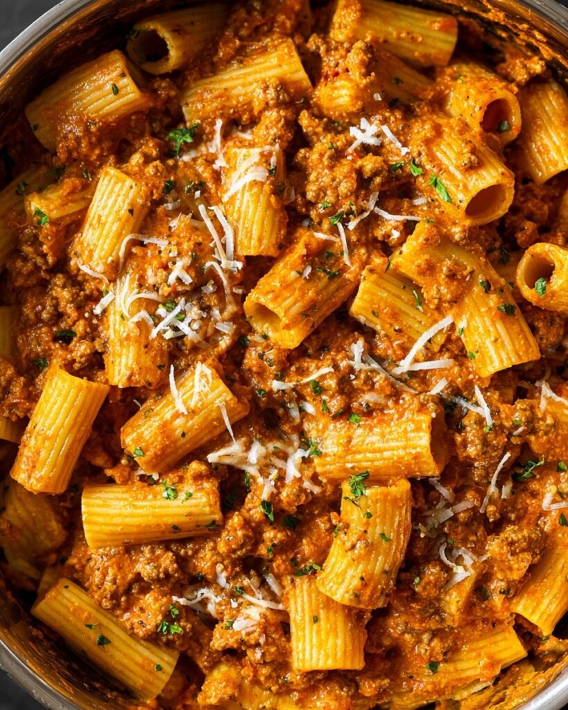 Creamy Beef Pasta Recipe