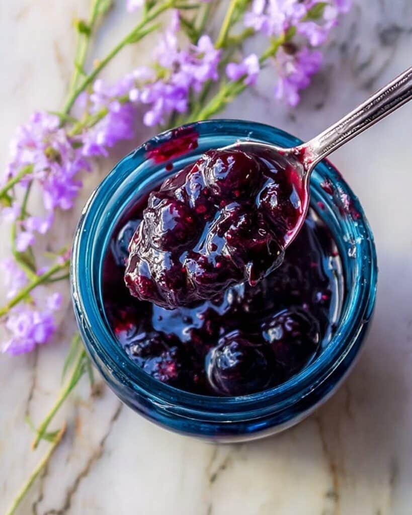 Blueberry & Lavender Jam with Honey Recipe