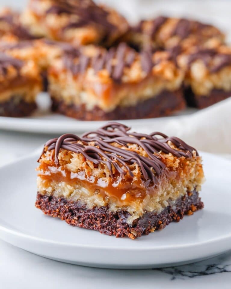 Easy Samoa Brownies Recipe