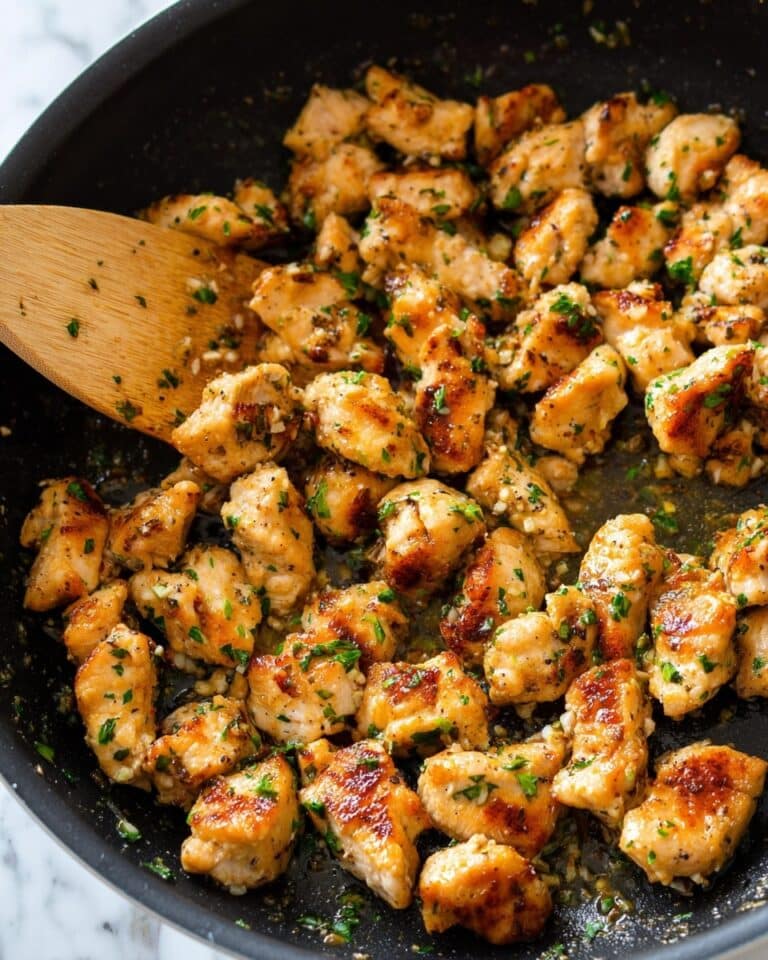 Garlic Butter Chicken Bites Recipe