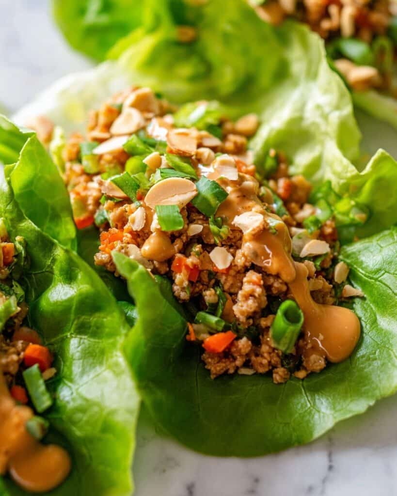 Asian Chicken Lettuce Wraps Recipe (Whole30, Paleo, Low Carb) Recipe