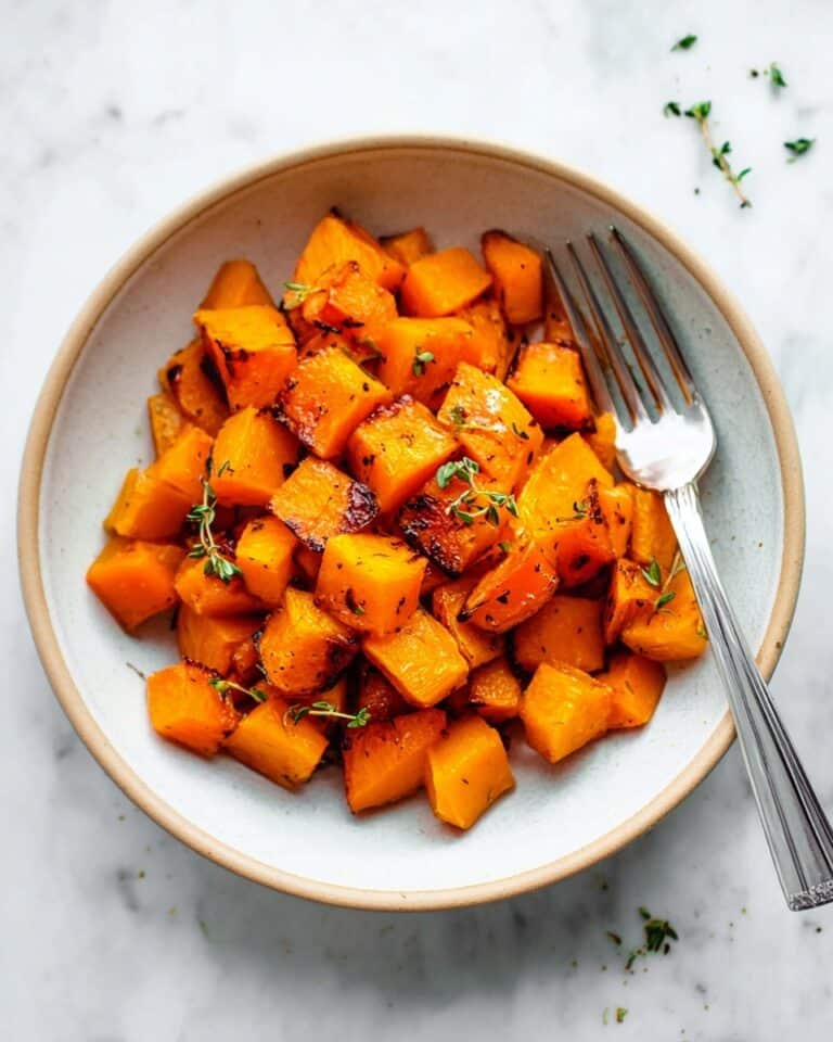 Oven Baked Roasted Butternut Squash Recipe