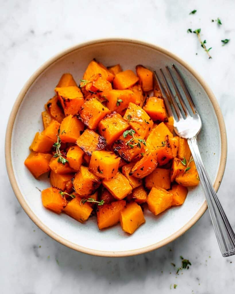 Oven Baked Roasted Butternut Squash Recipe