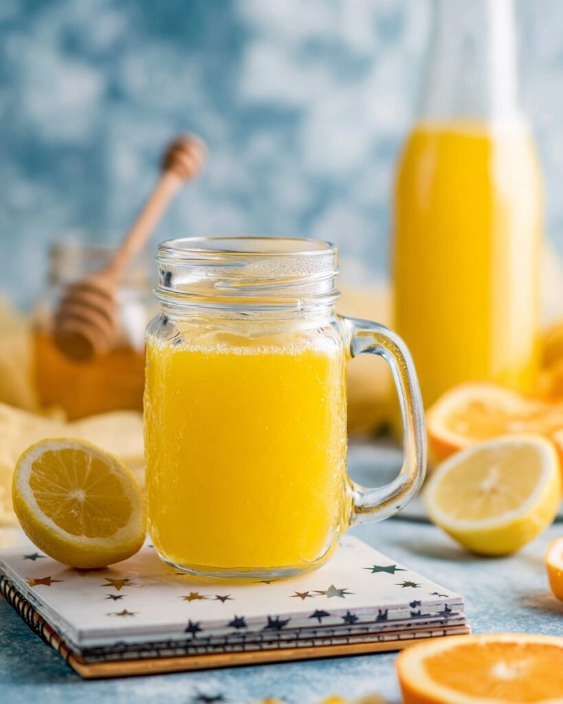 Fresh Citrus Ginger Shot Recipe