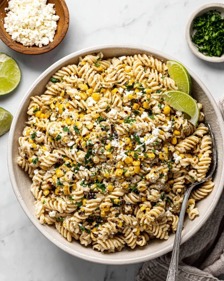 Mexican Street Corn Pasta Salad Recipe