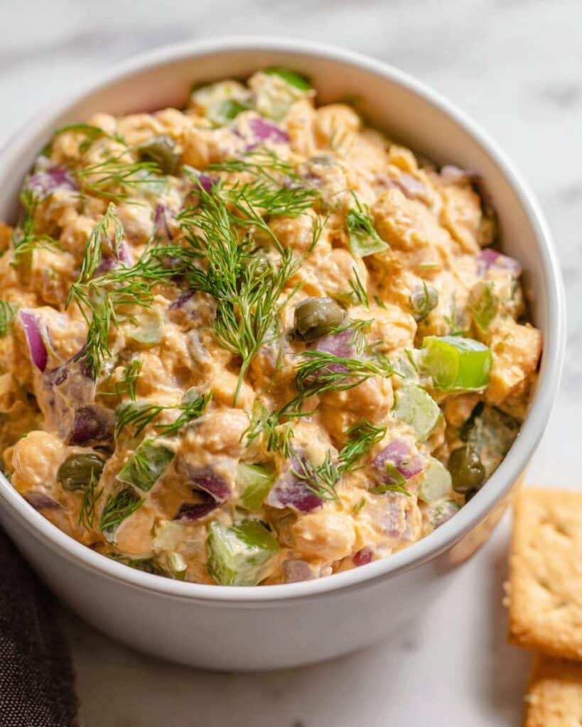 Easy Vegan Chickpea “Tuna” Salad Recipe
