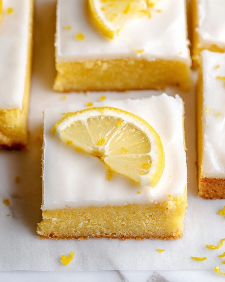 Easy Lemon Brownies Recipe