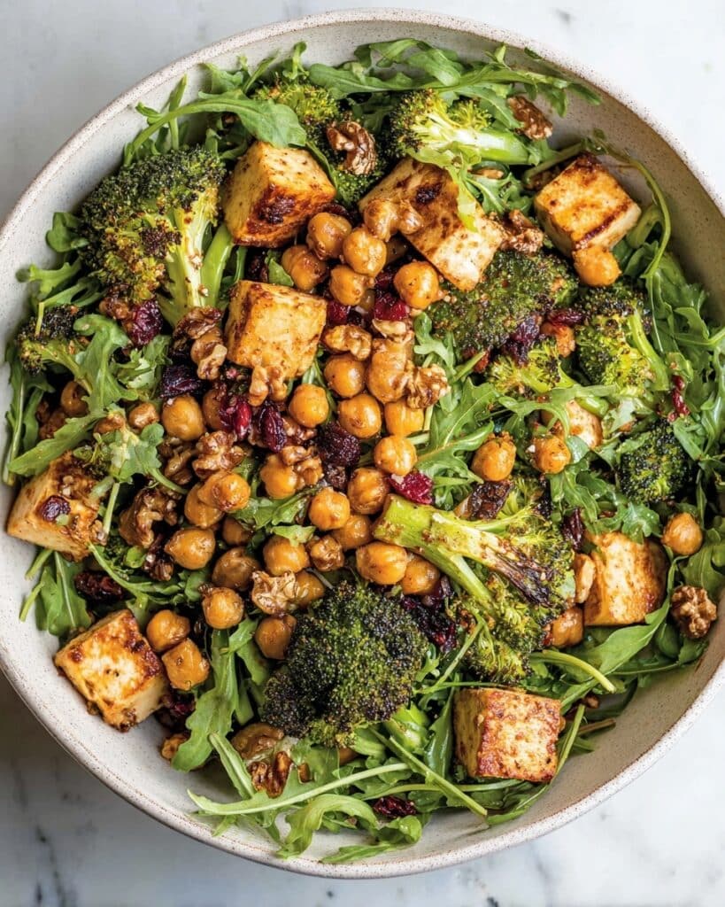 High-Protein Roasted Broccoli Salad Recipe