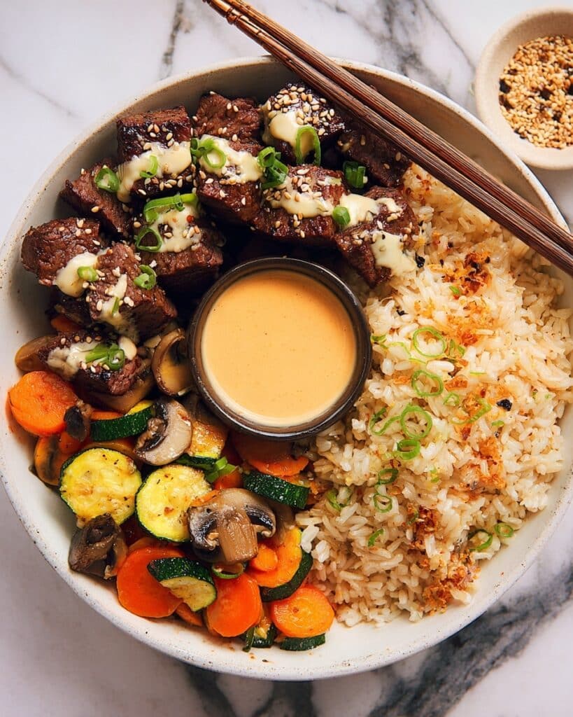 Hibachi Steak Bowls Recipe