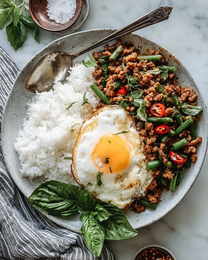 Thai Basil Chicken (Pad Krapow Gai) Recipe