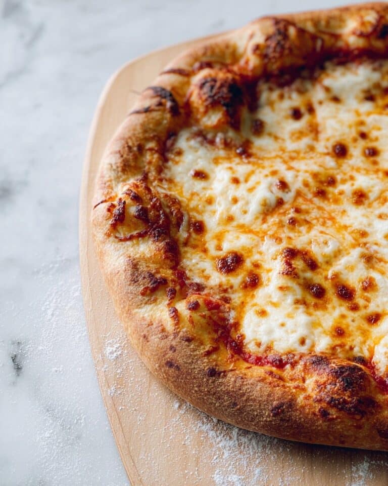 Artisan Pizza Dough with Crispy Chewy Bubbly Crust Recipe