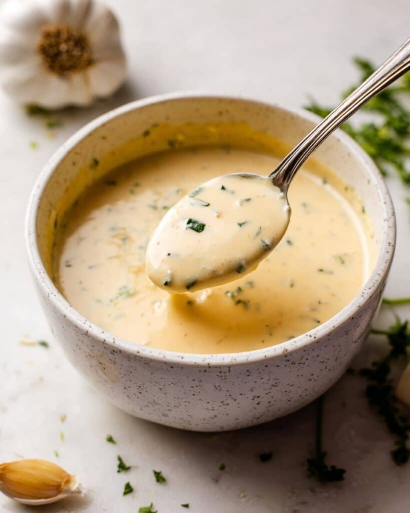 Creamy Garlic Sauce Recipe