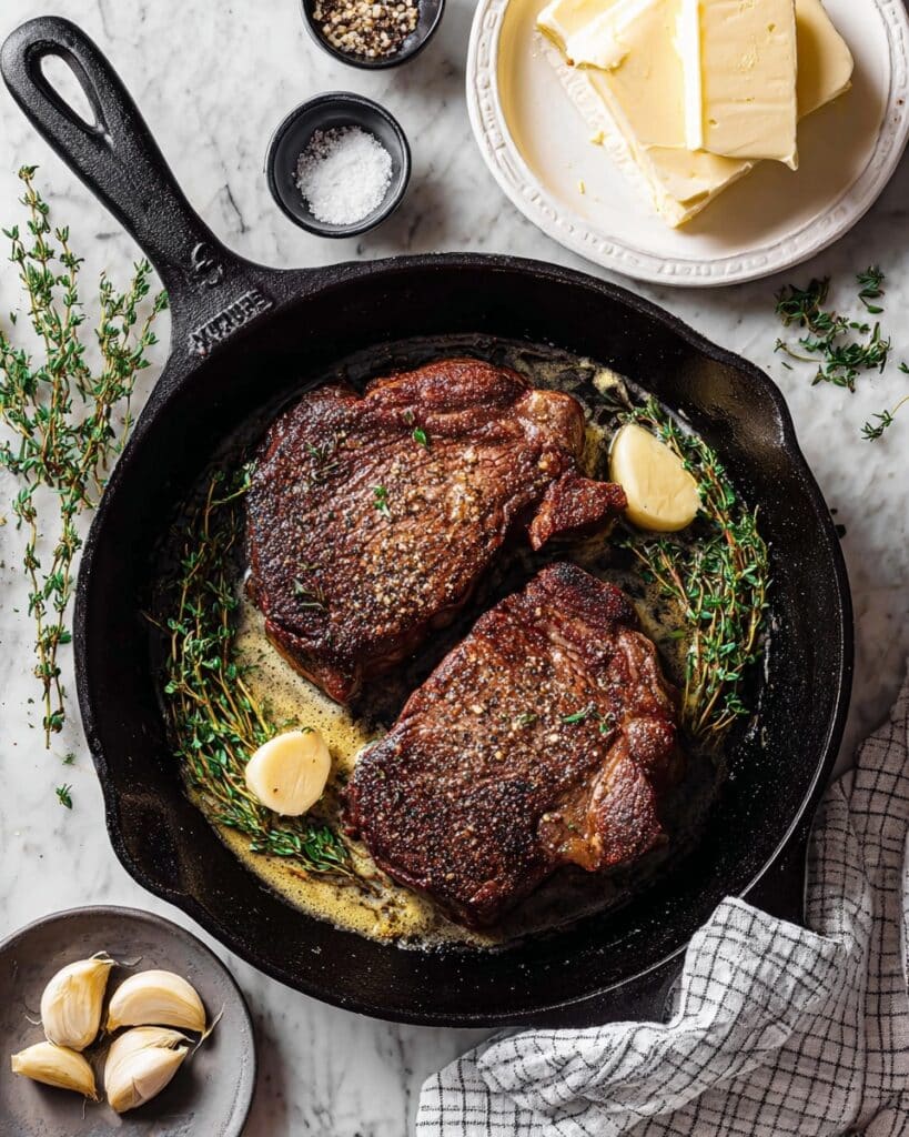 How to Make The Perfect Pan Seared Steak Recipe