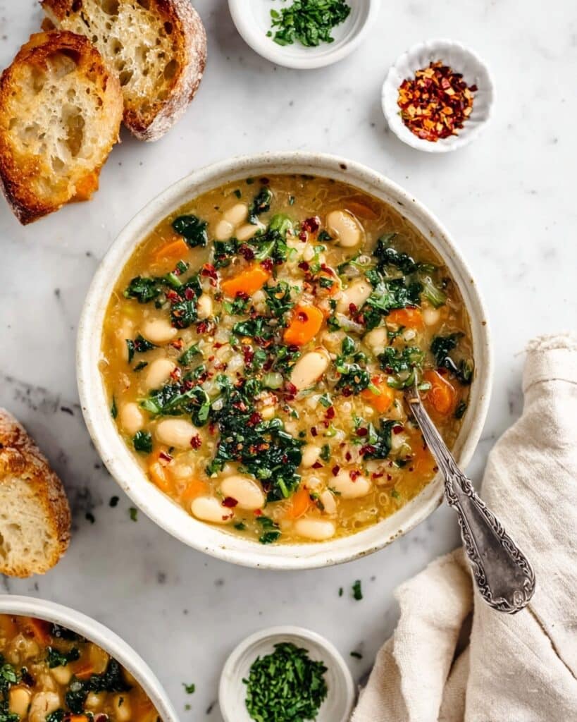 Tuscan White Bean Soup Recipe