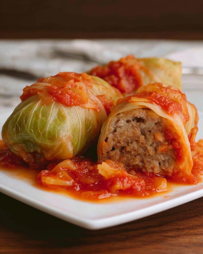 Hungarian Stuffed Cabbage Rolls Recipe