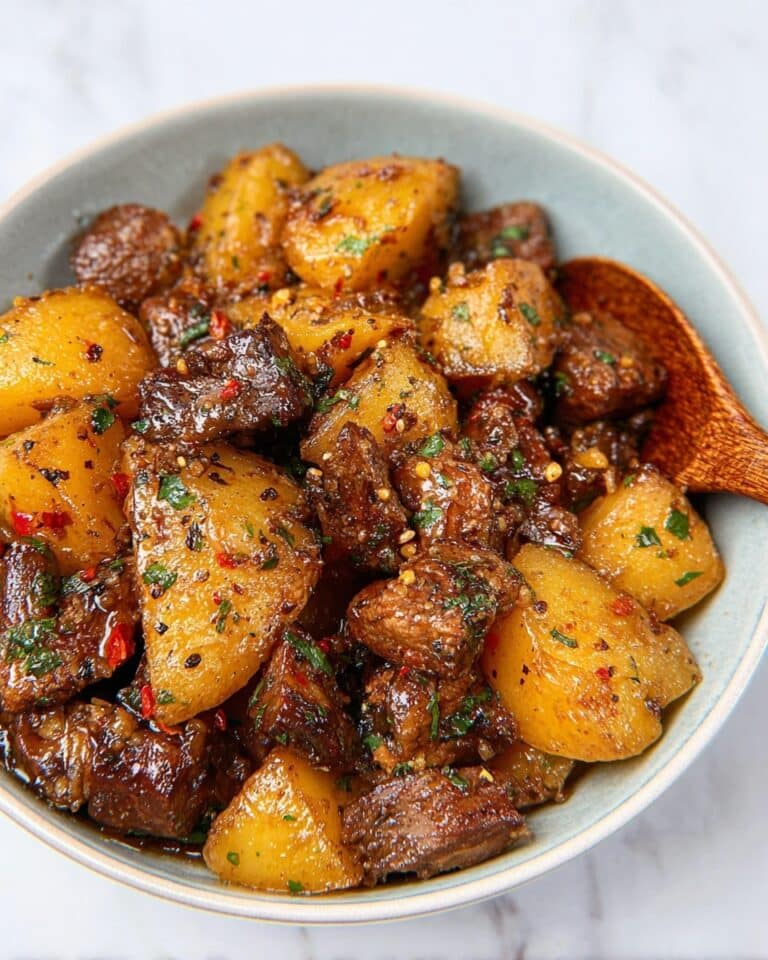 Garlic Butter Steak and Potatoes Recipe