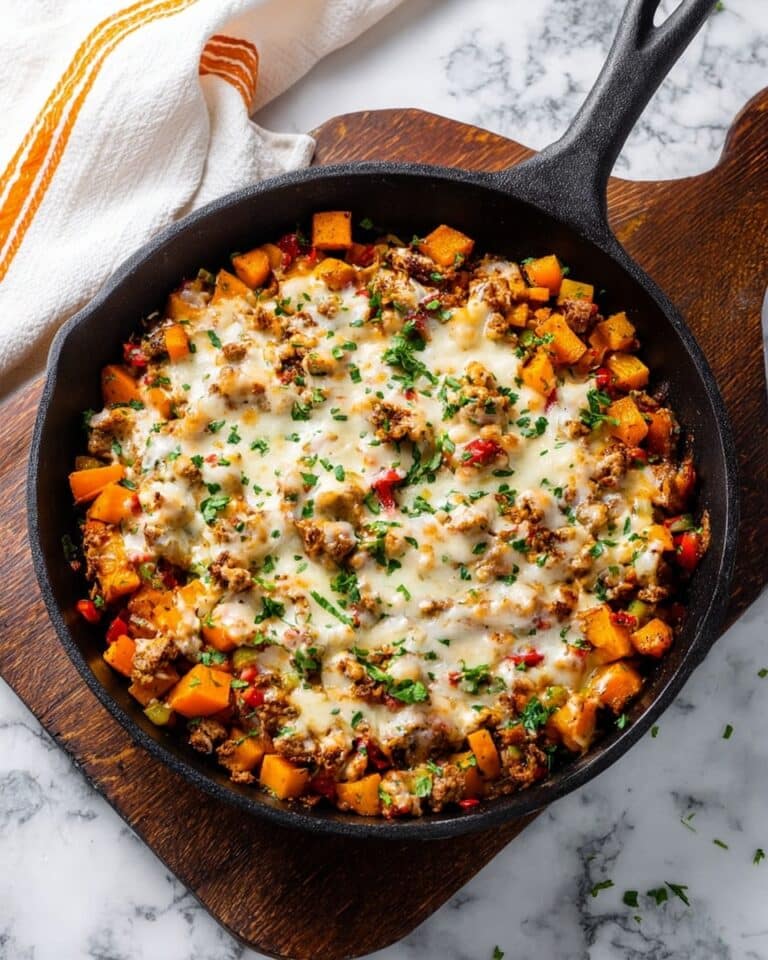 Turkey Butternut Squash Skillet Recipe